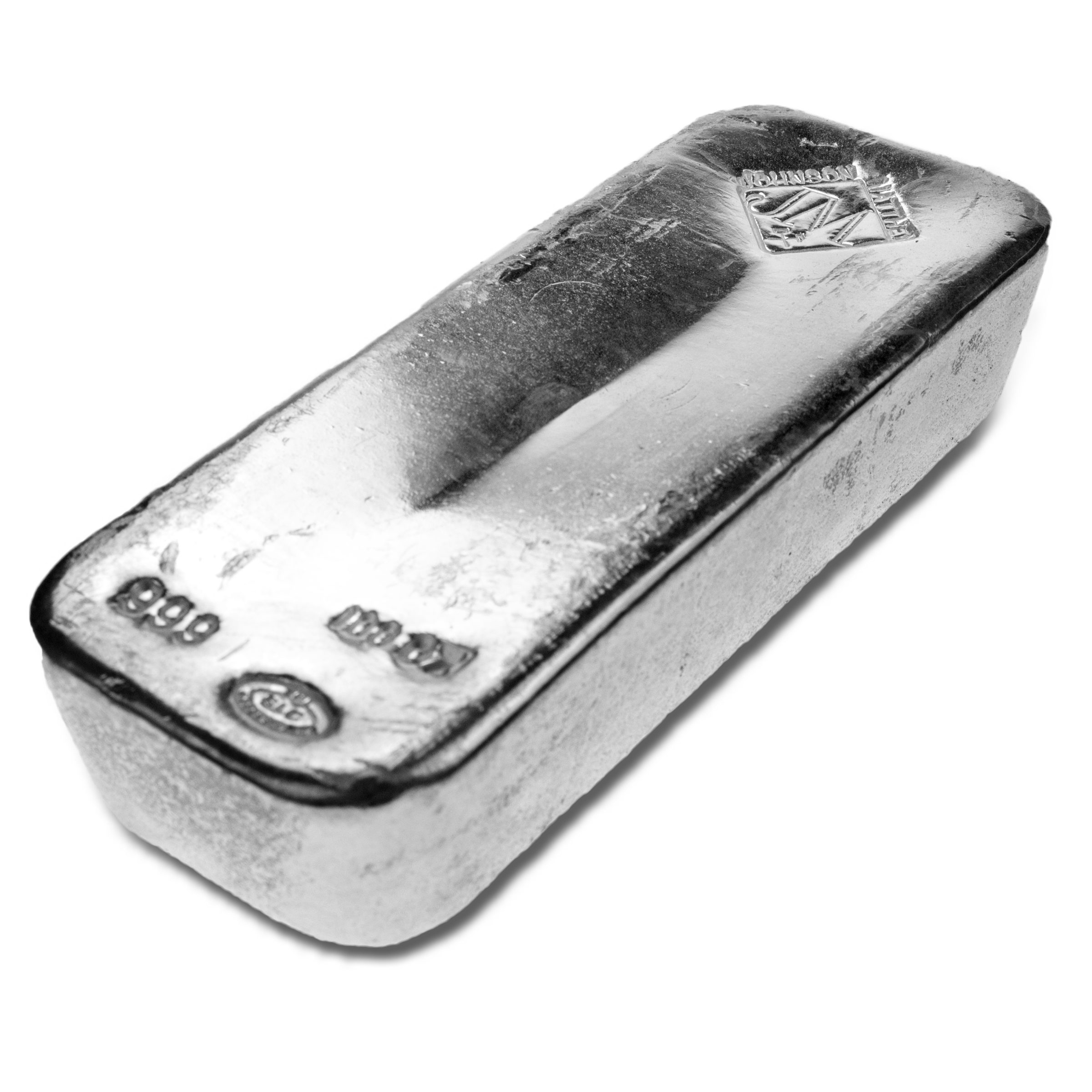 Johnson Matthey Silver Bar - Rarity: No longer in production - 100 oz